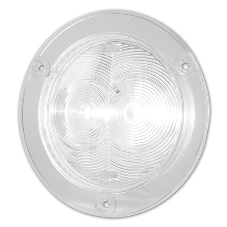 Grote 4in., Led Hook Up Lmp W/Flange, Mle Pin, 12 V 60631